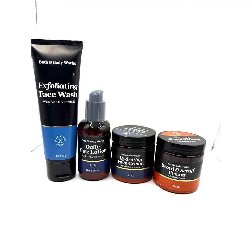 Bath & Body Works Men's Skincare Bundle 4-Piece
